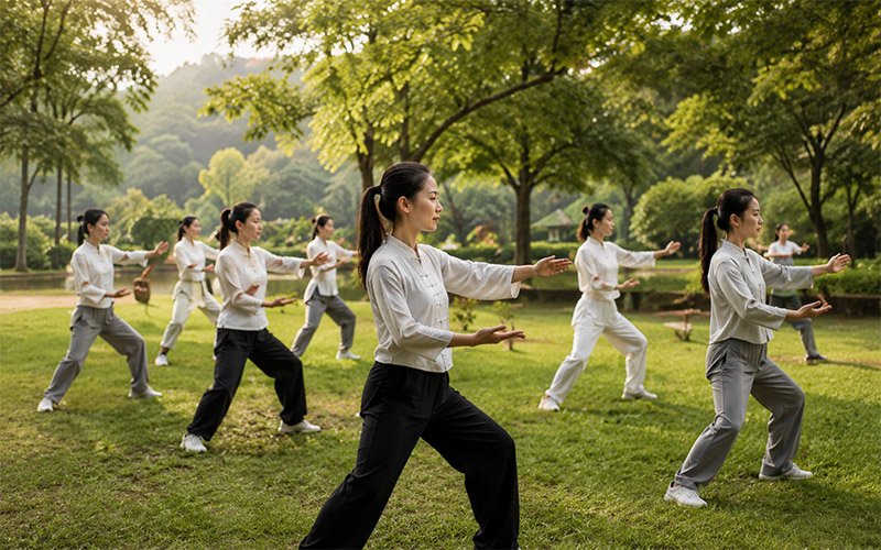 Địa điểm tập khí công